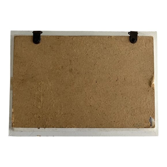 Rustic Farmhouse Shadow Box Wall Art – Chicken Coop with Hen & Checkered - Picture 3 of 5